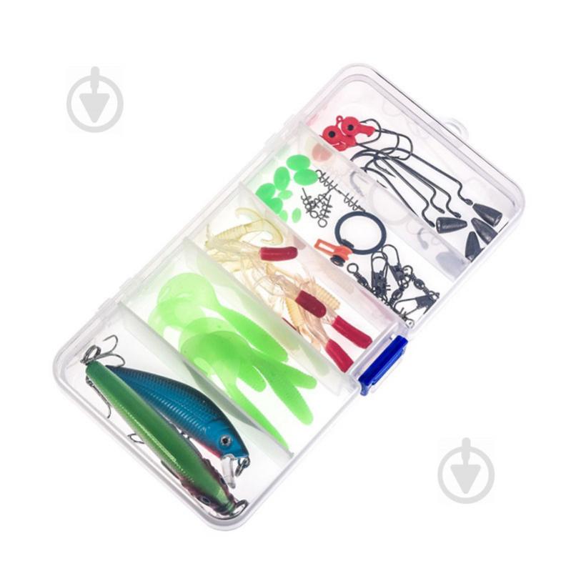 Набор рыболовных приманок LEO 27740-52A 52 предмета