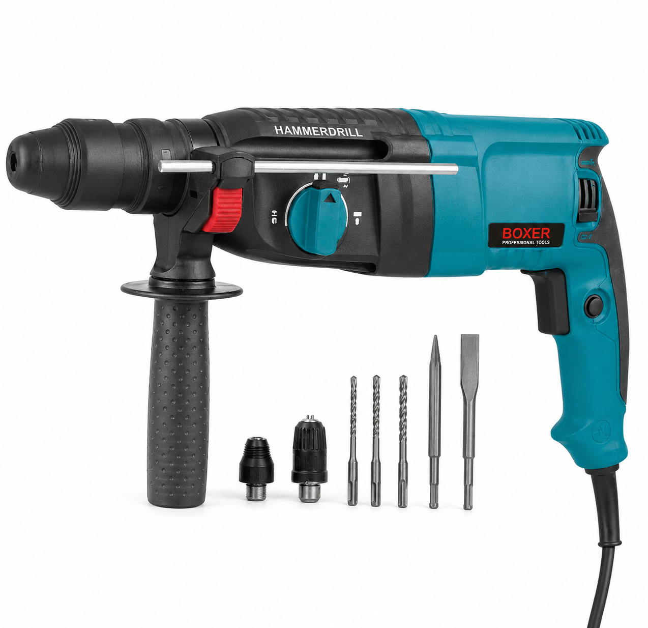 Перфоратор ударный электрический BOXER BX-8501 3200 Вт 2,4 Дж 2600 об/мин (BX-8501)