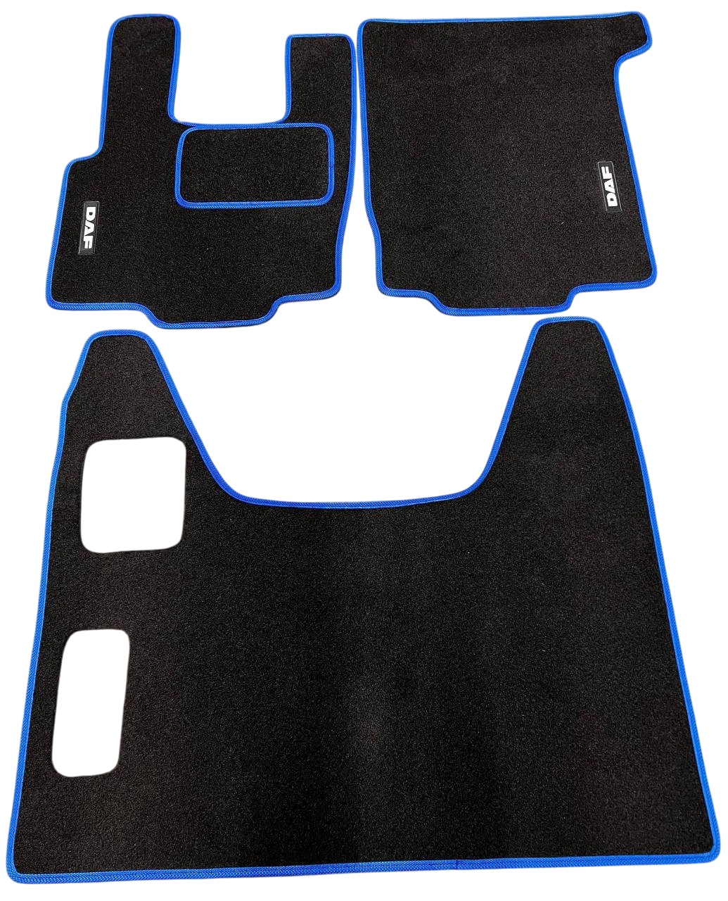 Килимки в салон ворсові для DAF XF 95 МКПП 95 5 шт. Чорний (27327253)