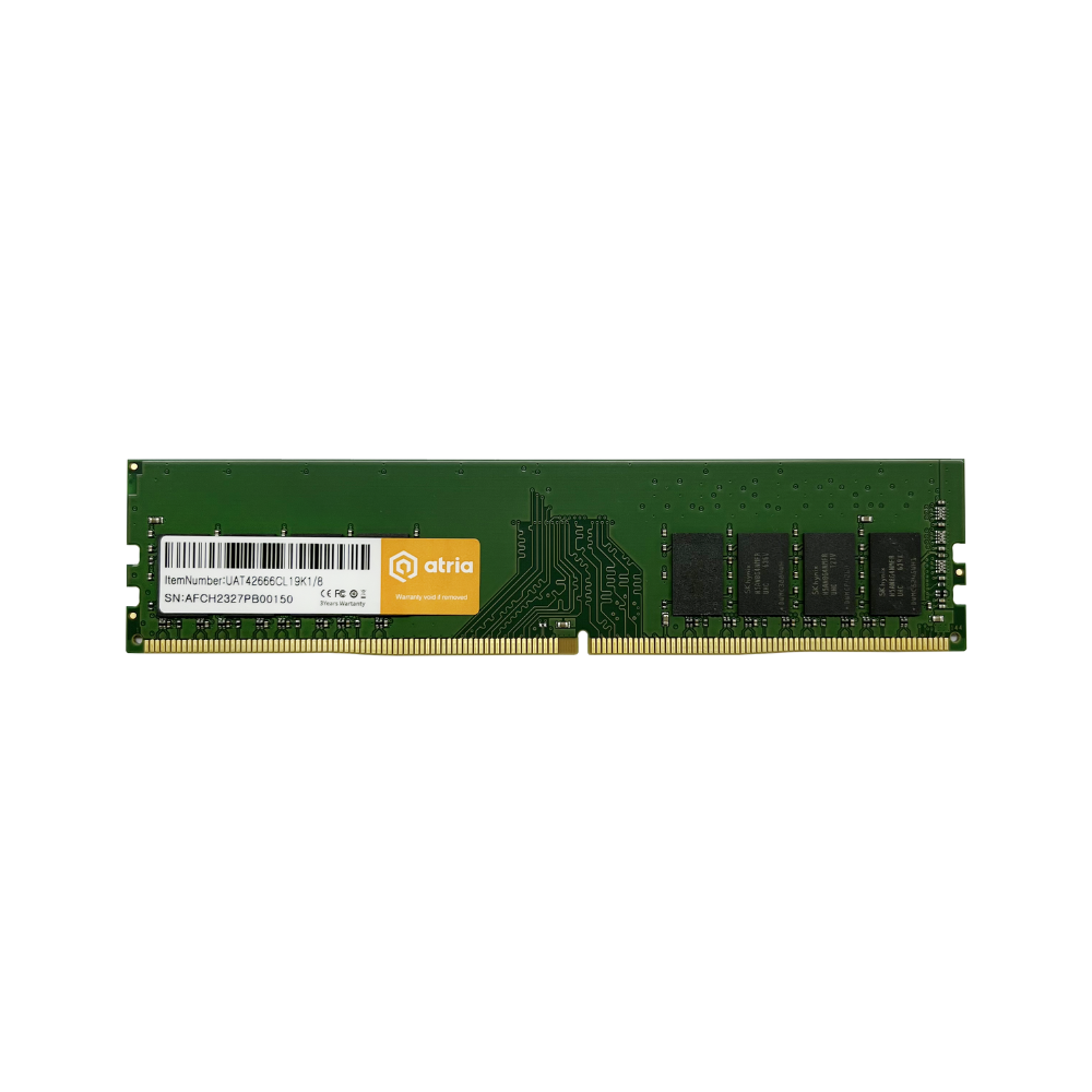 Оперативна пам'ять для ПК ATRIA UAT42666CL19K1/8 DDR4 8 Гб 2666 МГц (579622)