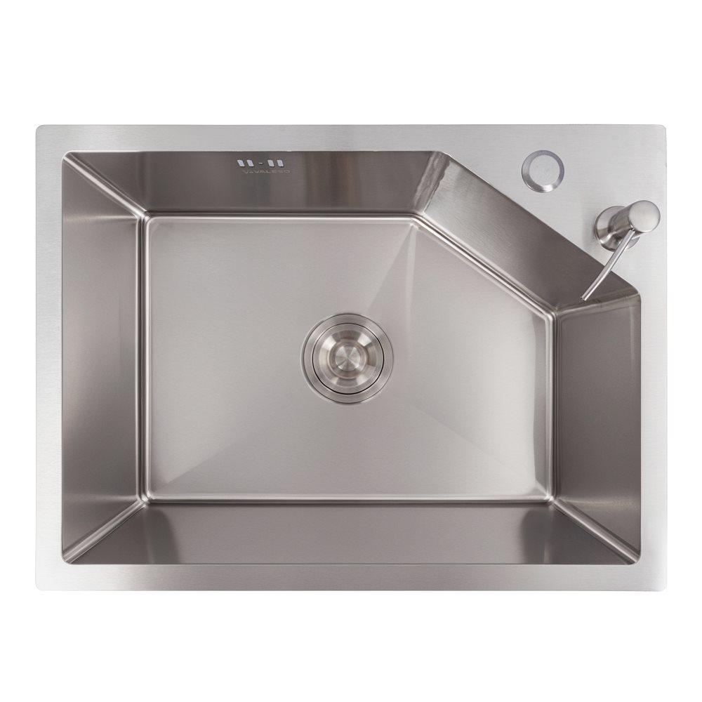 Мойка кухонная Valeso Handmade B 3,0/0,8 мм 58x43 см Нержавеющая сталь (SP000045388)