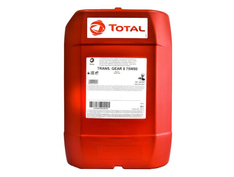 Масло трансмиссионное Total Transmission Gear 8/BV 75W-80 20 л (214084),(214082),(201278)