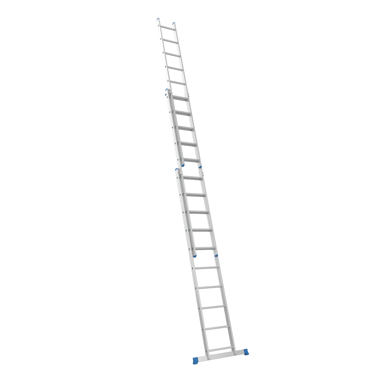 Лестница алюминиевая трехсекционная Меткас 3х10 5,6 м (3DPanda-3H702010) - фото 4 Лестница алюминиевая трехсекционная Меткас 3х10 5,6 м (3DPanda-3H702010) - фото 4