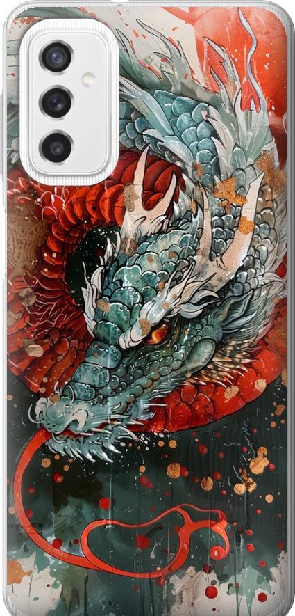 Чехол на Samsung Galaxy M52 M526B Стихия огня (6101u-2490-42517)