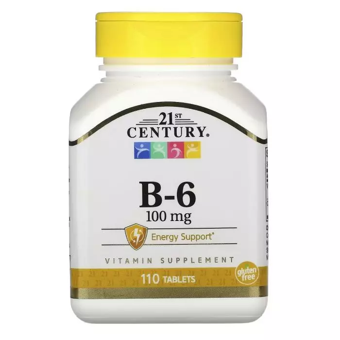 Витамин B6 100 мкг 21st Century 110 таблеток (CEN21196)