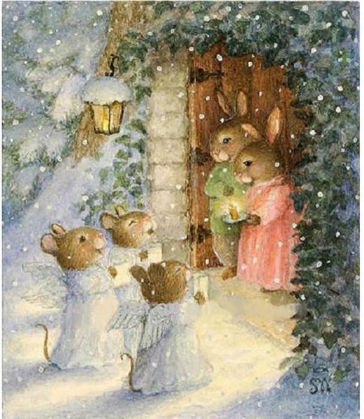 Картина по номерам Идейка Колядки 40x50 см (skl-КНО302)