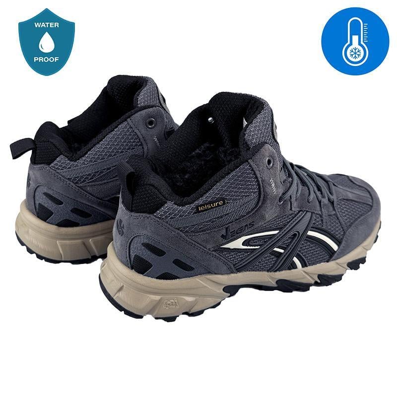 Черевики чоловічі зимові термо 2999-2 p. 44 27,5 см Сірий - фото 4 Черевики чоловічі зимові термо 2999-2 p. 44 27,5 см Сірий - фото 4