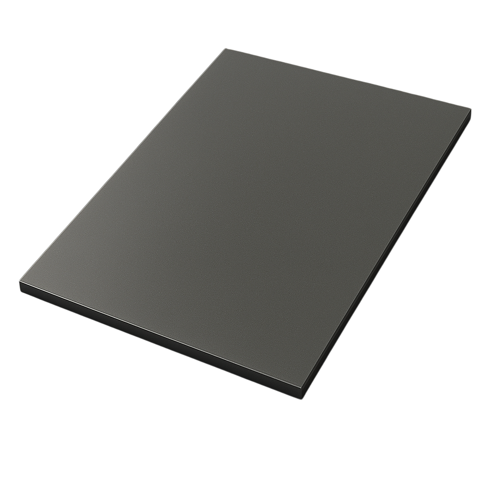 Алюминиевая композитная панель ALUfas 1240х4000 мм толщина 3 мм алюминий 0,3 мм Металлик графит RAL 3372 Алюминиевая композитная панель ALUfas 1240х4000 мм толщина 3 мм алюминий 0,3 мм Металлик графит RAL 3372