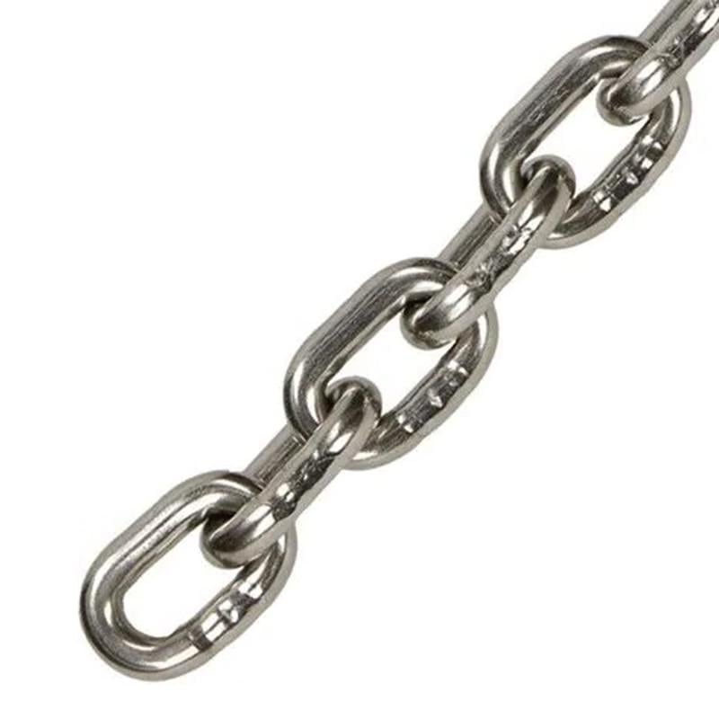 Цепь Metalvis DIN 766 5 мм короткозвенная WLL-320кг нержавеющая сталь 1 пог.м (91CEP0N91CEP050K0H) Цепь Metalvis DIN 766 5 мм короткозвенная WLL-320кг нержавеющая сталь 1 пог.м (91CEP0N91CEP050K0H)