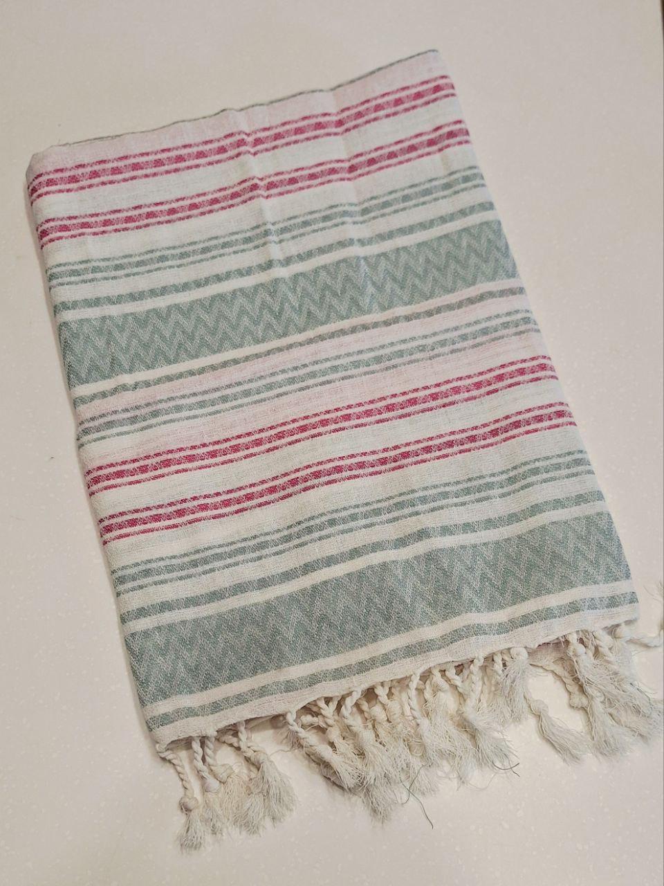 Полотенце хлопковое для сауны Hamam Towel 90х170 см Разноцветный (2579)
