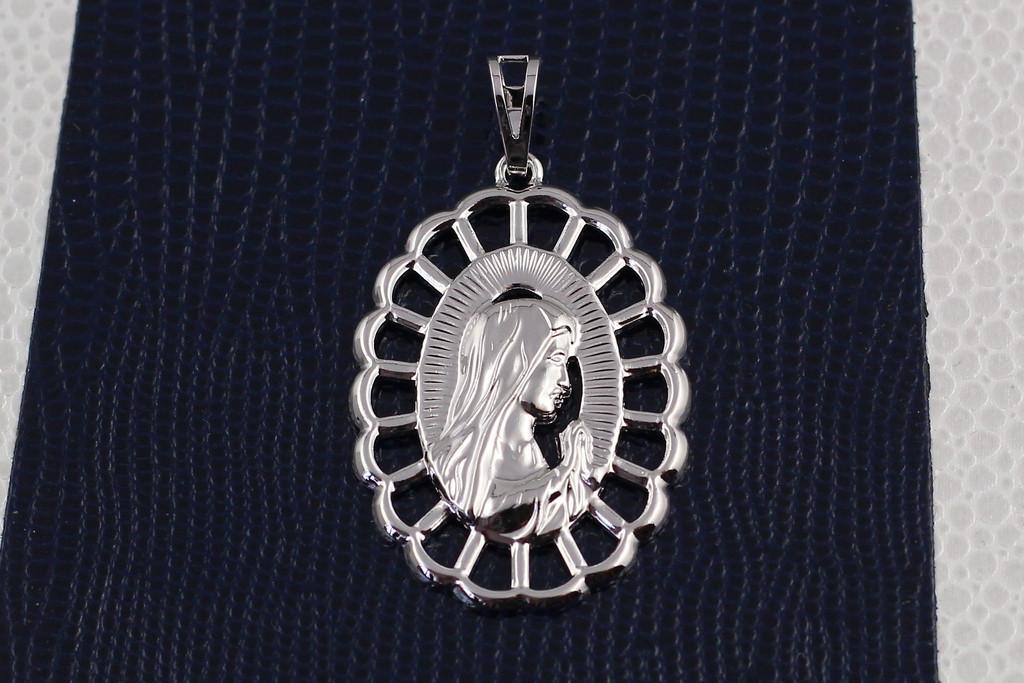 Ладанка Xuping Jewelry Молящаяся мать 3,5 см Серебристый