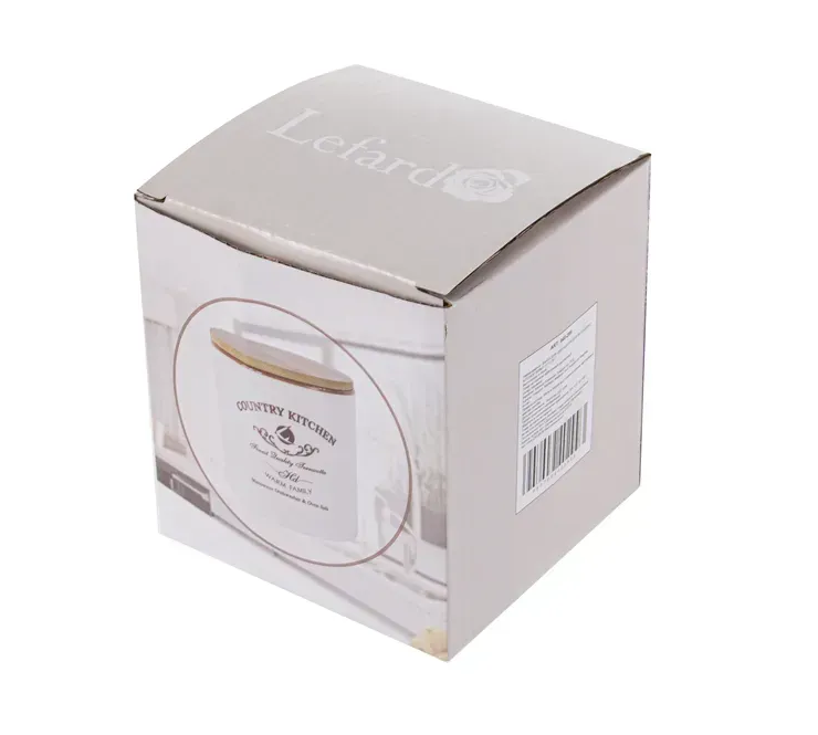 Банка для сипучих продуктів Country kitchen 450 мл 10x11 см - фото 2