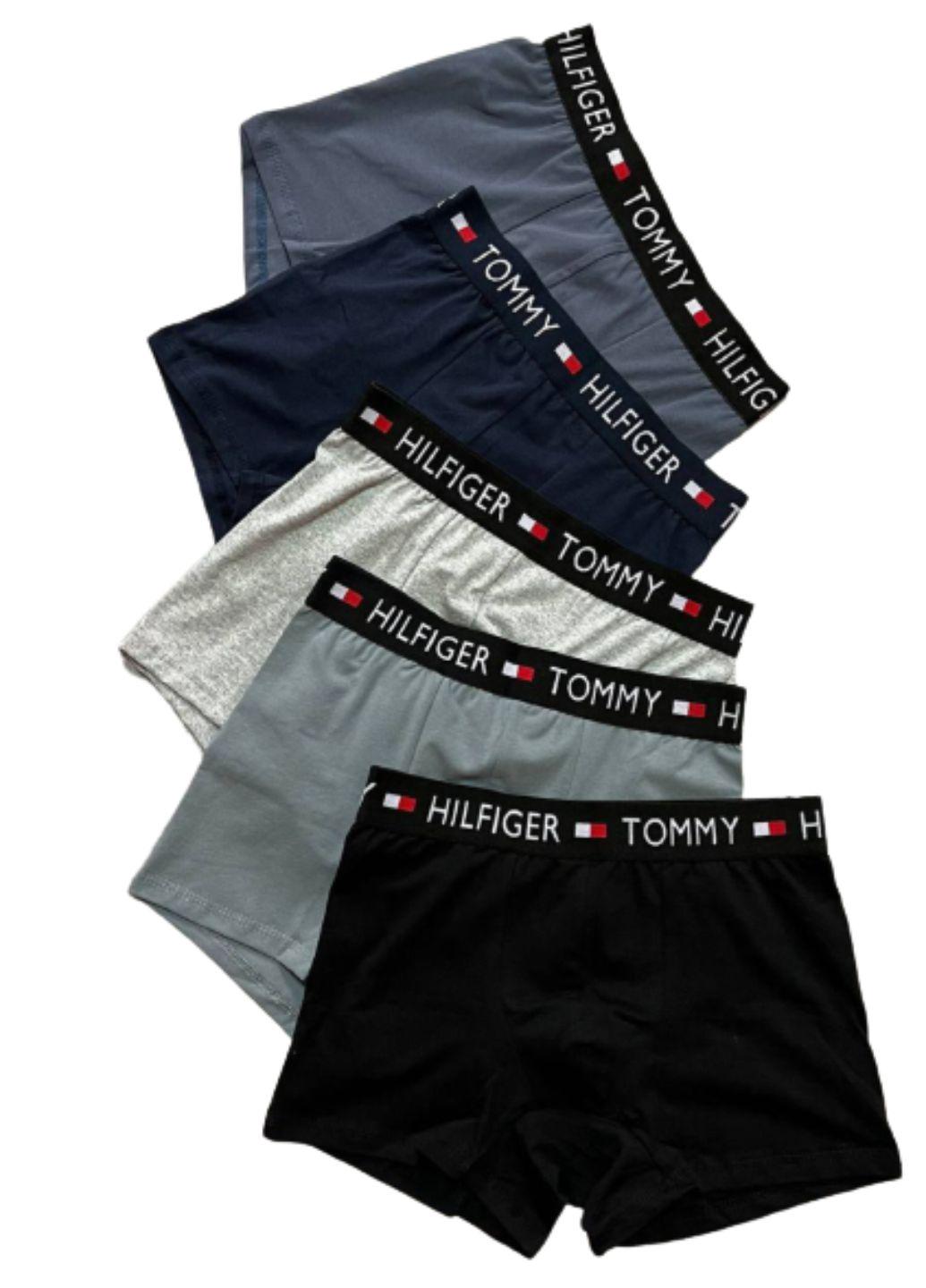 Набір боксерів чоловічі L р. 52-54 Чорний/Сірий/Синій (DMB576DC_р.L)