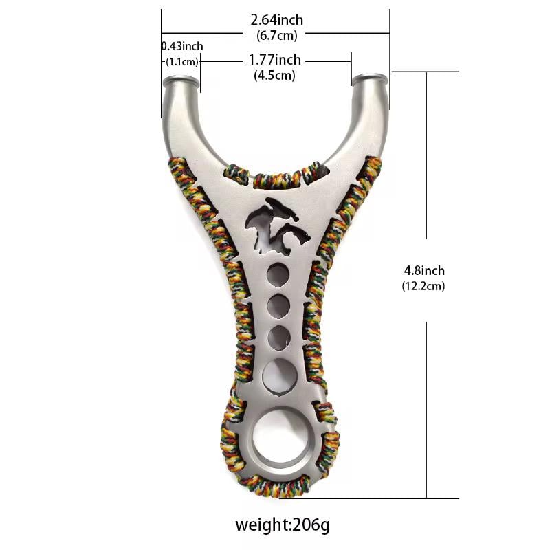 Рогатка металева ударна SFU Wild Wolf з традиційним кріпленням для спортивної стрільби/полювання/риболовлі (0032) - фото 2 Рогатка металева ударна SFU Wild Wolf з традиційним кріпленням для спортивної стрільби/полювання/риболовлі (0032) - фото 2