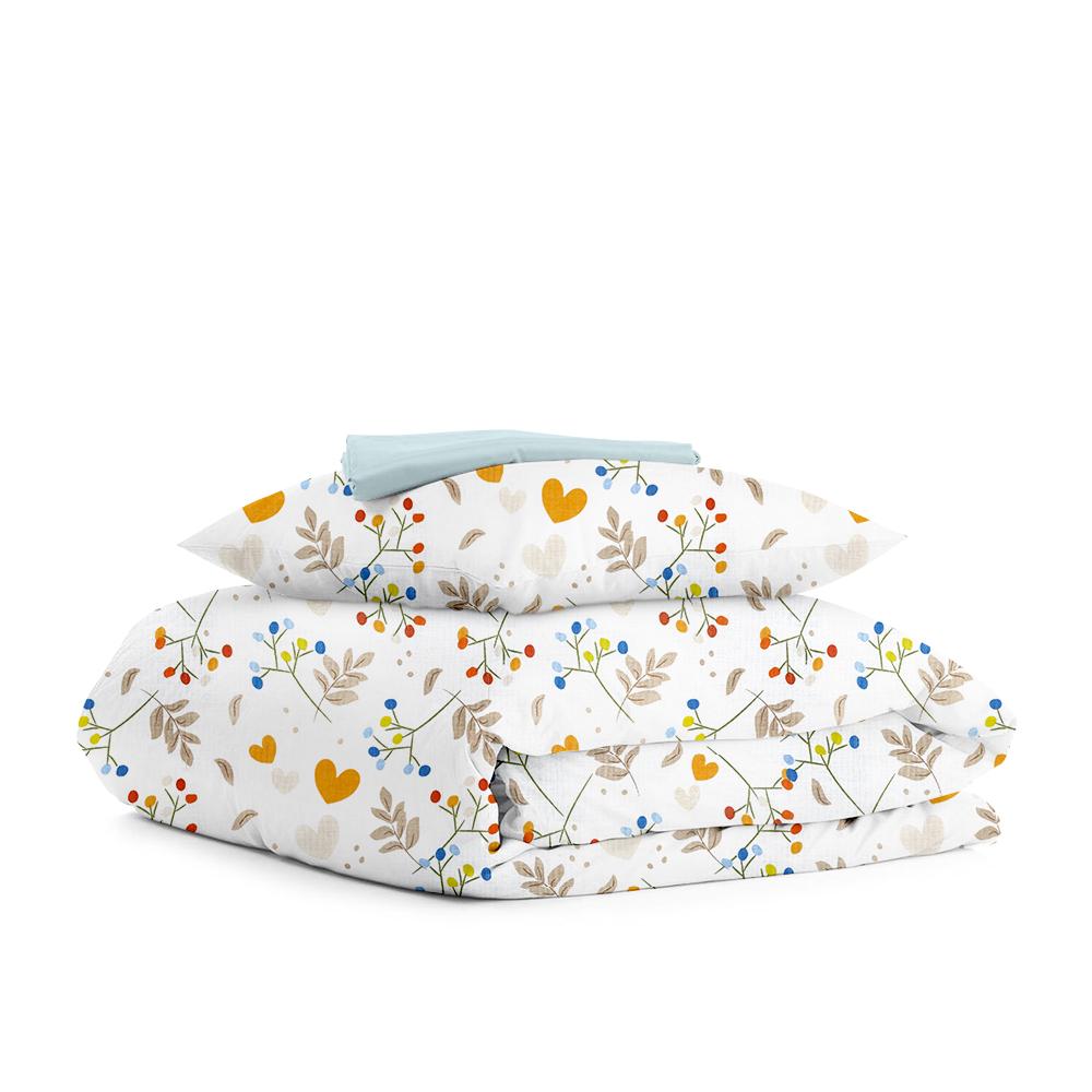 Комплект белья Cosas Summer mood постельного подросткового на резинке 160х220 см (4822052108932)