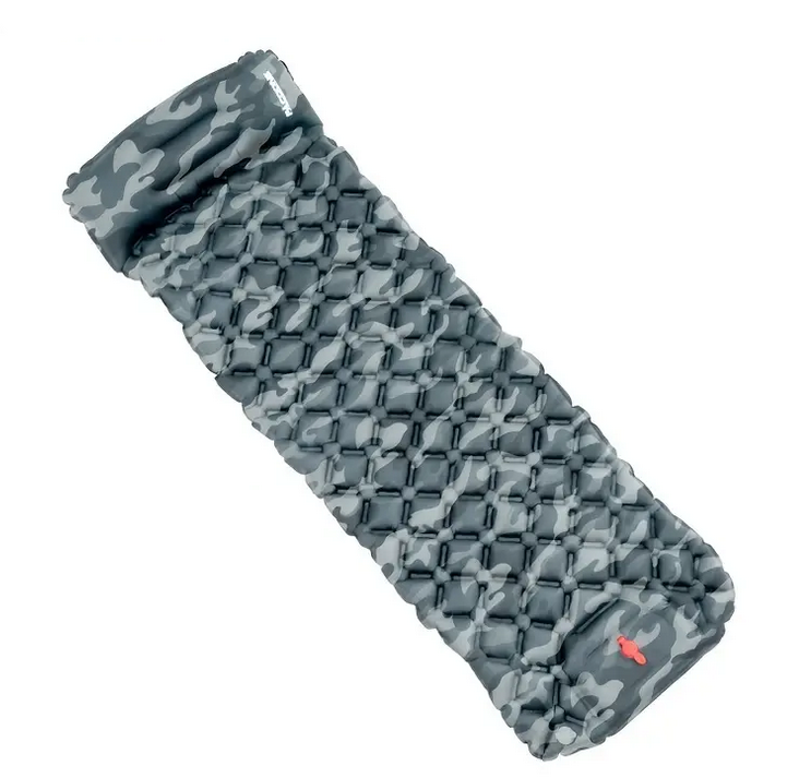 Надувной матрас PACOONE со встроенным насосом/подушкой/карабином (1928702470)