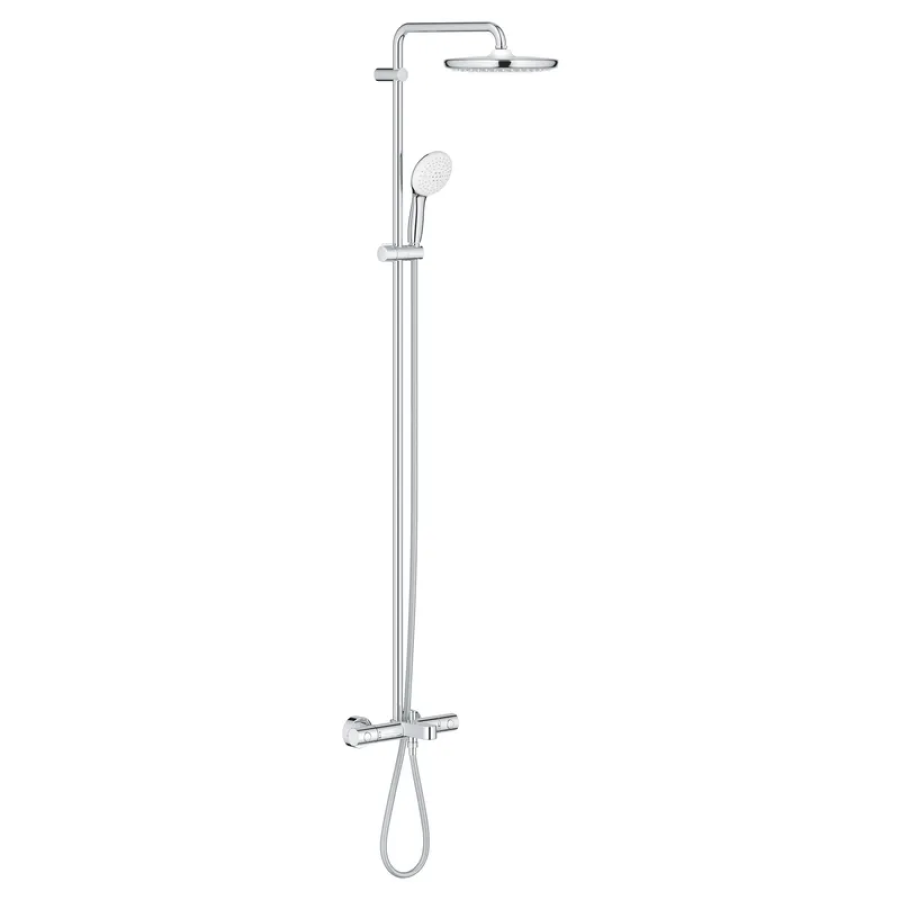 Душевая система с термостатом настенная Grohe Tempesta System 250 Chrome (26672001)