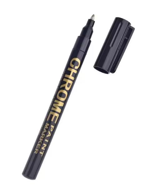 Маркер зеркальный для декора и рукоделия Золото (43e27bae) - фото 1 Маркер зеркальный для декора и рукоделия Золото (43e27bae) - фото 1