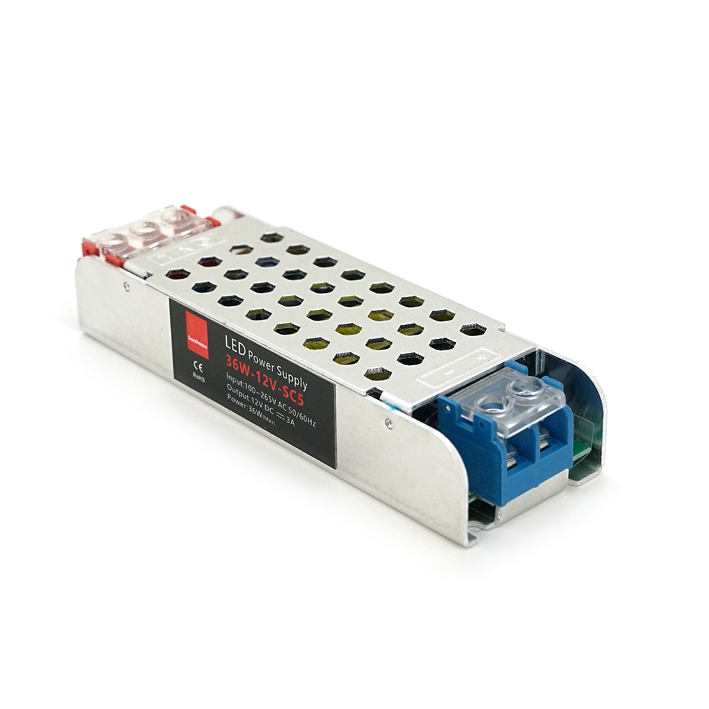 Блок живлення для ноутбука імпульсний Voltronic 12В 3А SLIM для освітлення заряджання пристроїв та DIY проектів (24388)