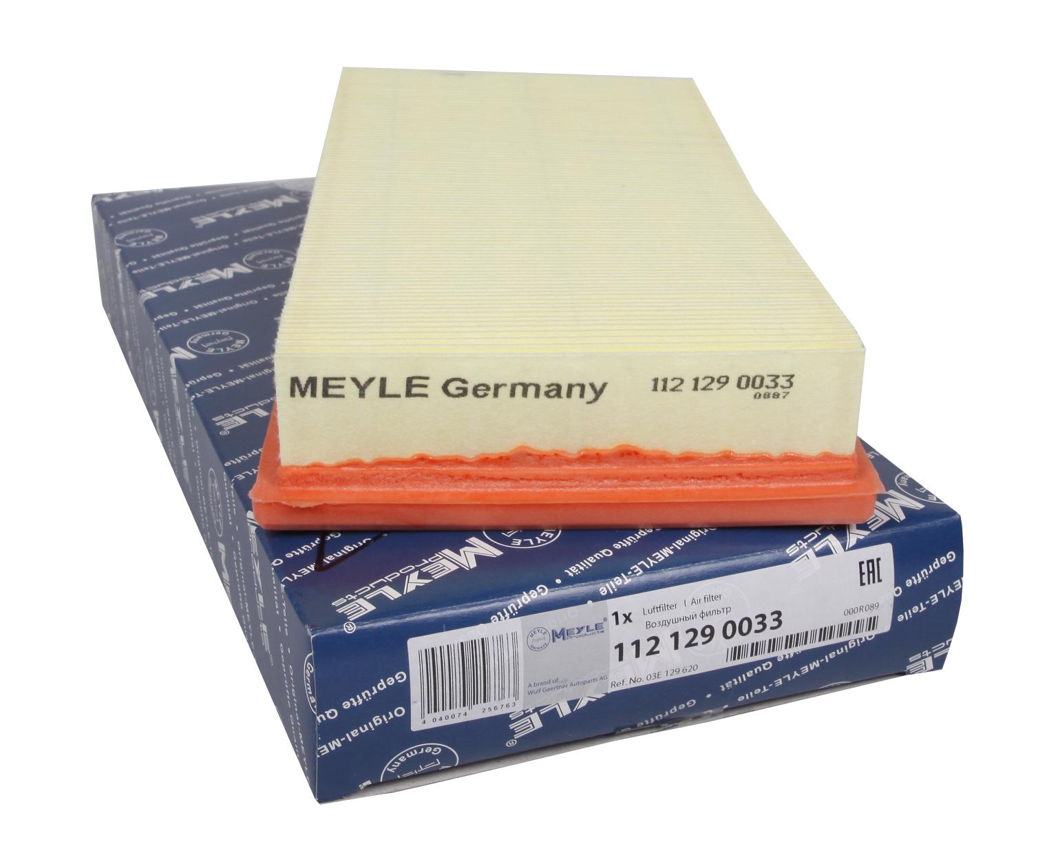 Фільтр повітряний Meyle для Skoda Fabia/Roomster/VW Polo 1,2 12v 01-07- (112 129 0033)