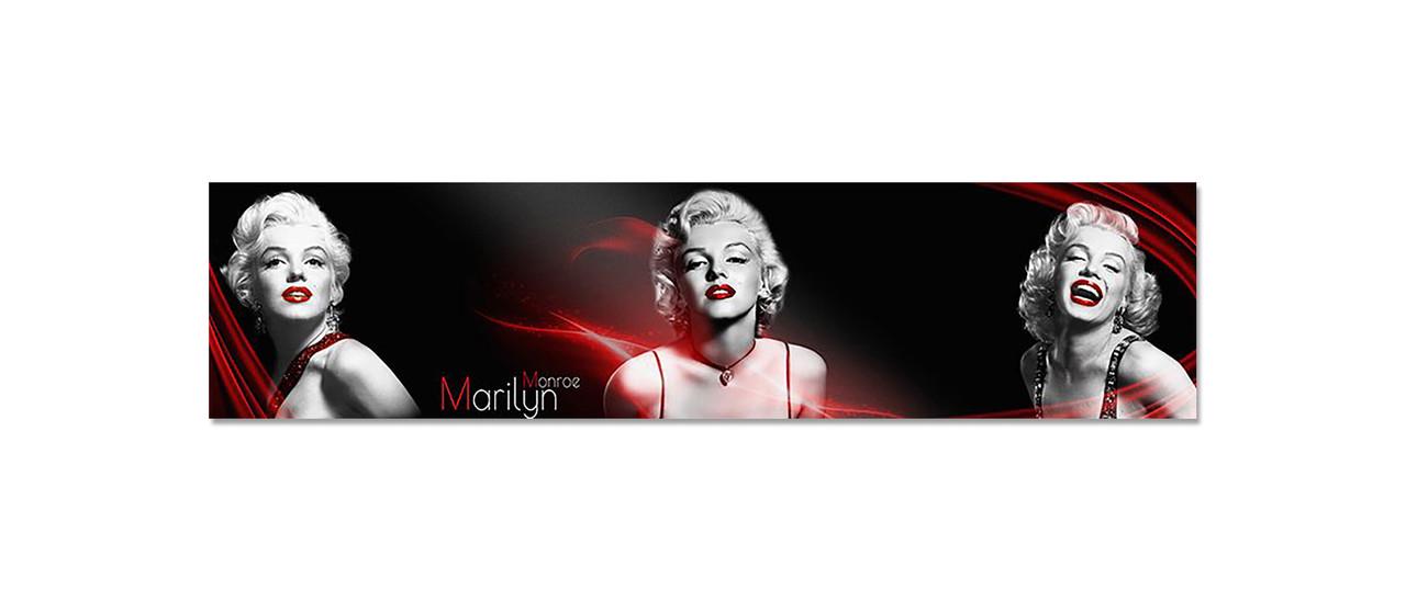 Наліпка вінілова 3D Zatarga Монро 600х2500 мм Чорний (1224254445) Наліпка вінілова 3D Zatarga Монро 600х2500 мм Чорний (1224254445)