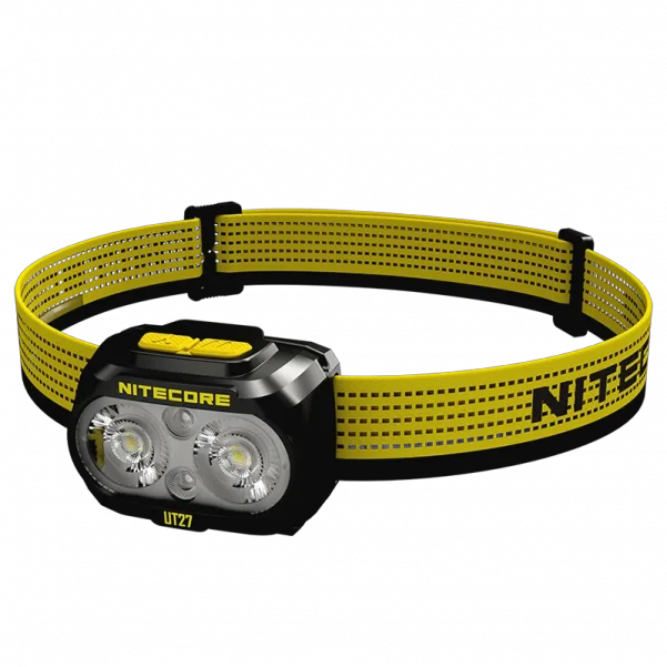 Ліхтар налобний для бігу Nitecore UT27 Pro 3xAAA USB-C Чорний (23857404) - фото 2