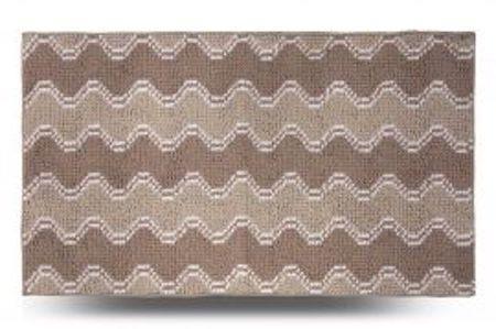 Коврик для ванной Dariana Волна D-6685 70x120 см Бежевый (5-Хвиля7)