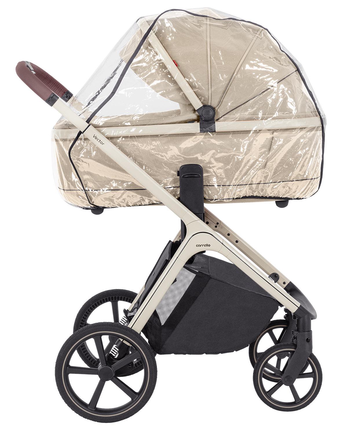 Коляска-книга универсальная Carrello Vector 2в1 Seashell Beige (CRL-6550) - фото 4