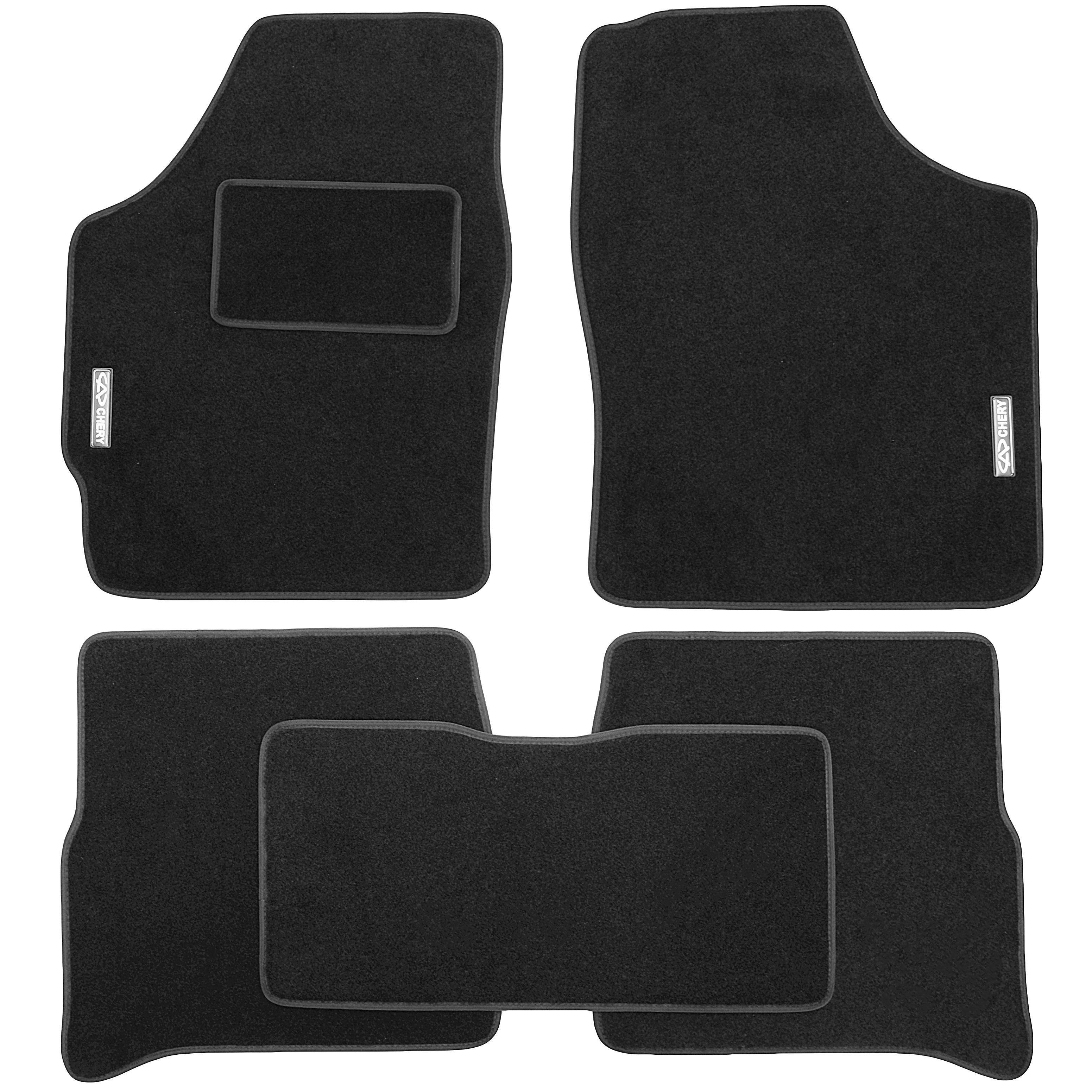 Коврики в салон для Chery Jaggi QQ6 '06- текстильные Черный (20822)