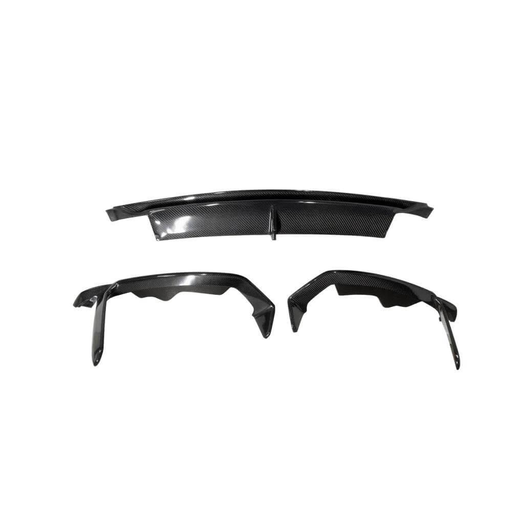 Накладка на передний бампер DDCarbon Lip V2 2021-2023/Subaru BRZ 2021- карбон (153705)