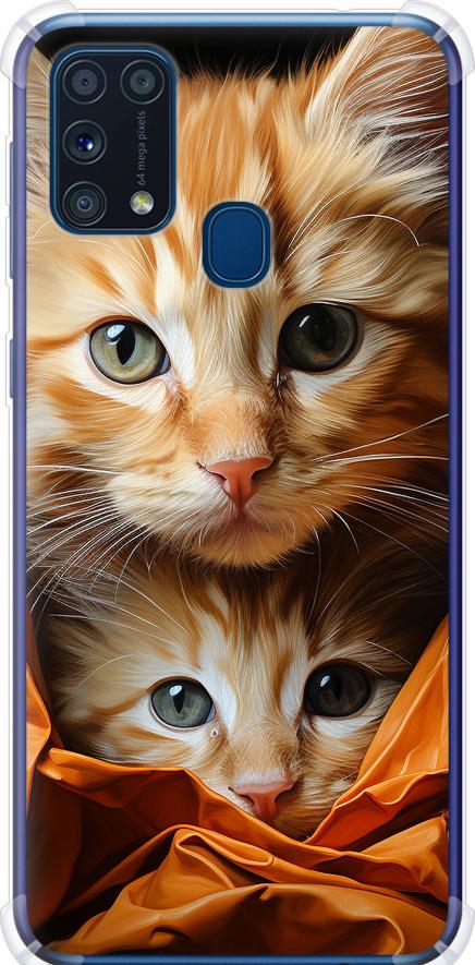 Чехол на Samsung Galaxy M31 M315F Котики 2 (5664sp-1907-42517)