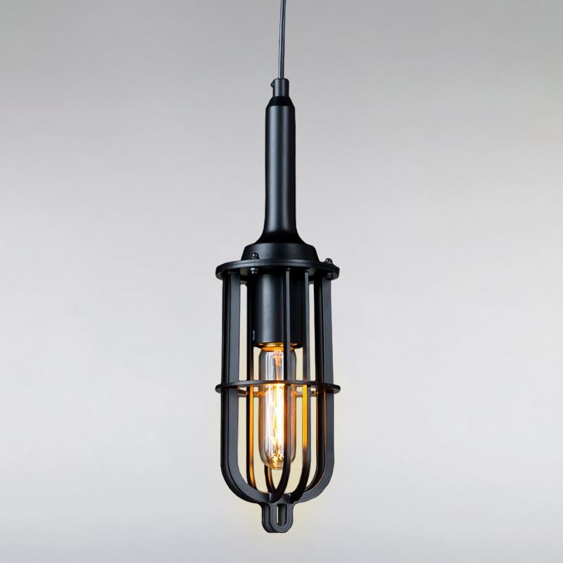 Люстра подвесная Light House ES-15462/1B Черный (9206)