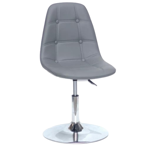 Стул EAMES SOFT LIFT 21 экокожа Серый (114048) - фото 1