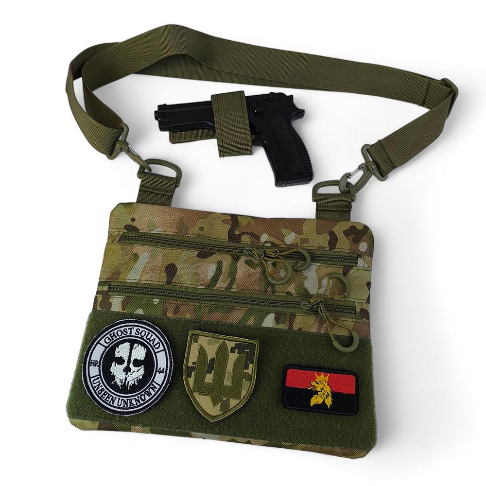 Сумка мужская нагрудная военная (521254) - фото 42 Сумка мужская нагрудная военная (521254) - фото 42