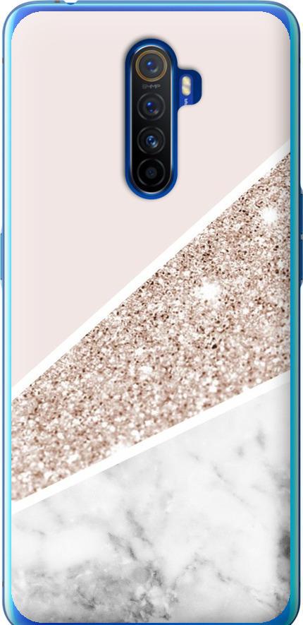 Чехол на Realme X2 Pro Пастельный мрамор (4342t-1866-42517)