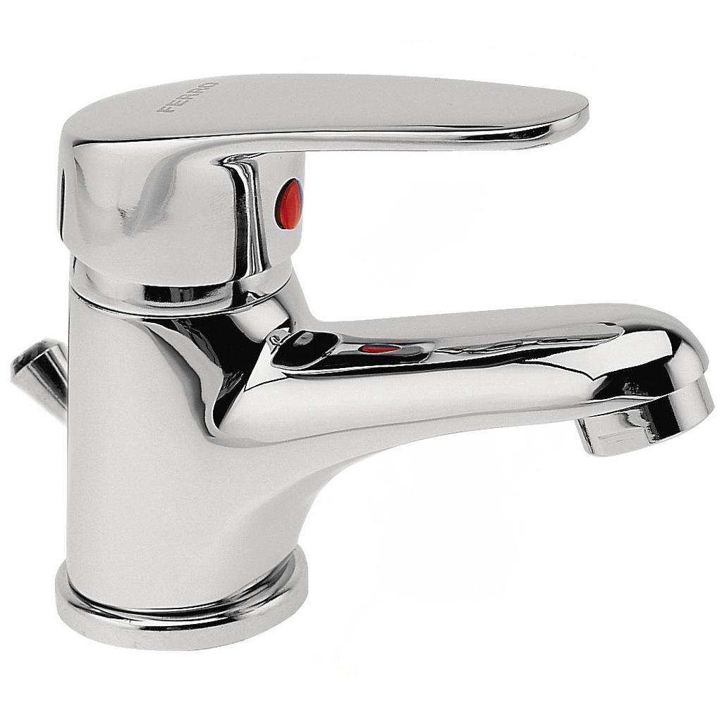 Смеситель для умывальника Ferro Smile BSM2 однорычажный Хром (175077)