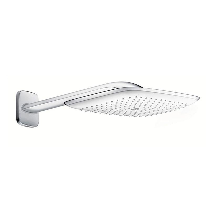 Лійка для верхнього душу Hansgrohe PuraVida Overhead shower 400 1jet з тримачем зі стіни Хром (27437000)