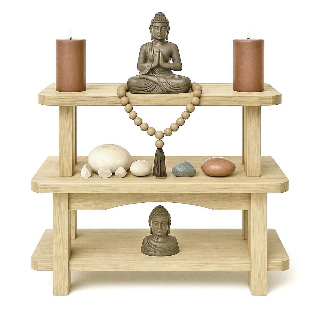 Вівтар для медитації з дерева Ашвара Бланже (ЛАТ-016801) Вівтар для медитації з дерева Ашвара Бланже (ЛАТ-016801)