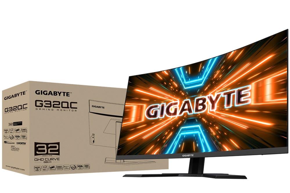 Монитор Gigabyte G32QC A Gaming Monitor Черный (11401614) - фото 6