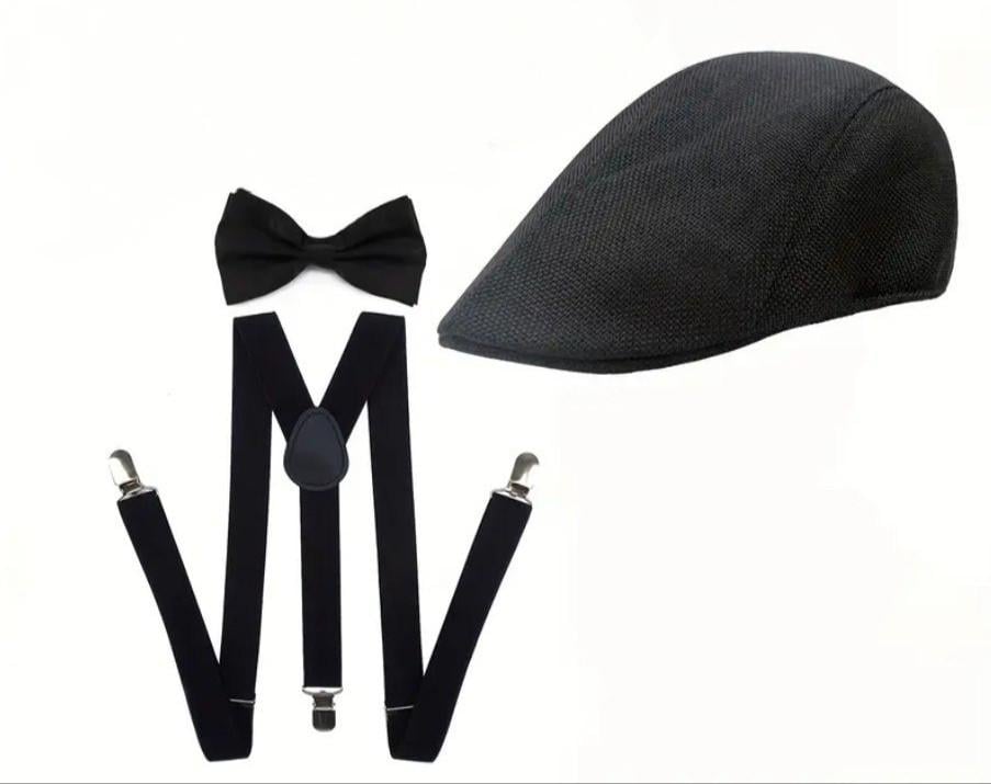 Набір аксесуарів із кепкою у стилі 1920-х для чоловіка (2619578127)