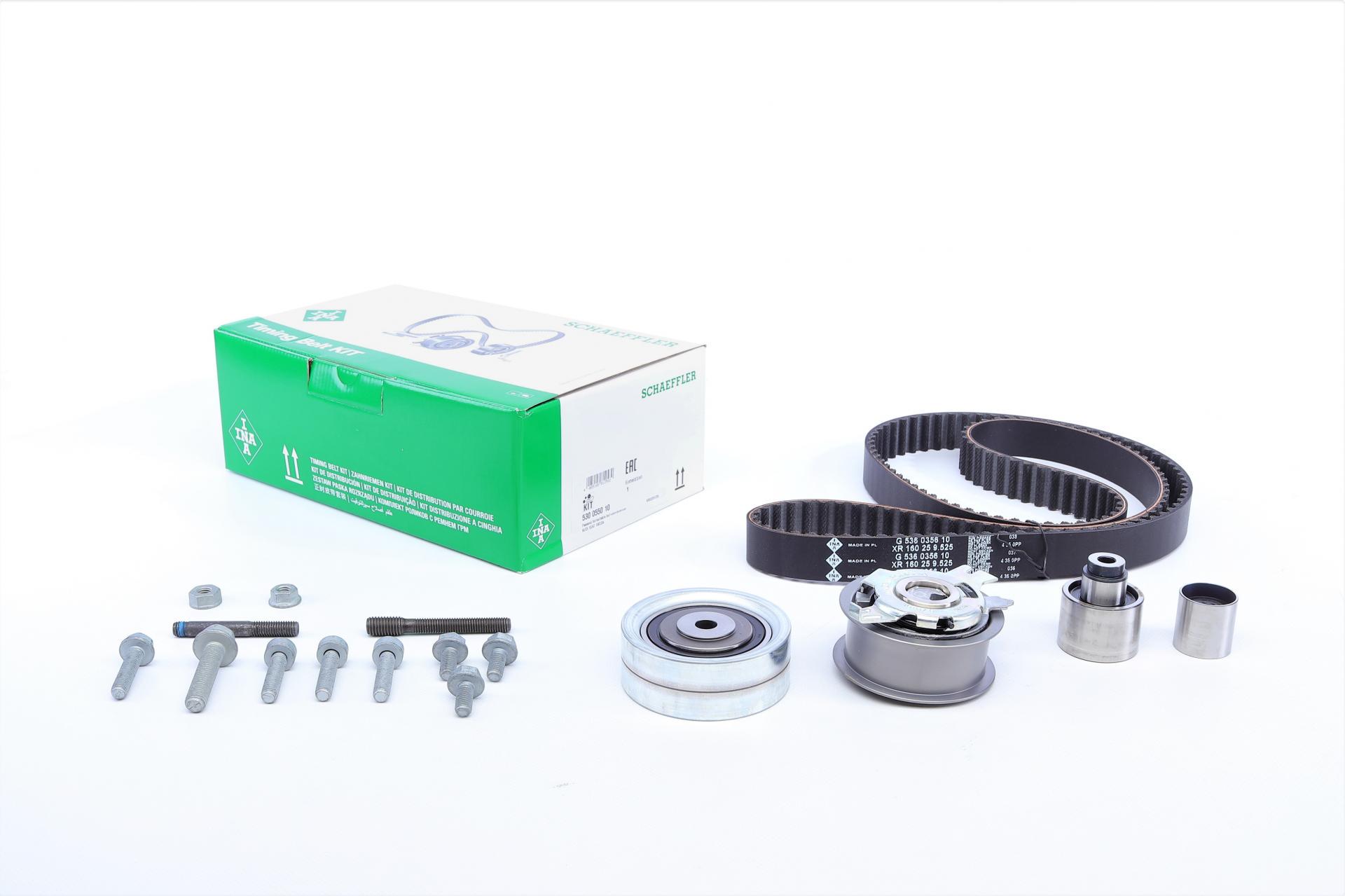 Комплект ГРМ INA VW Caddy III/IV/T5/Crafter 1.6TDI/2.0TDI/160x25 (530 0550 10) Комплект ГРМ INA VW Caddy III/IV/T5/Crafter 1.6TDI/2.0TDI/160x25 (530 0550 10)