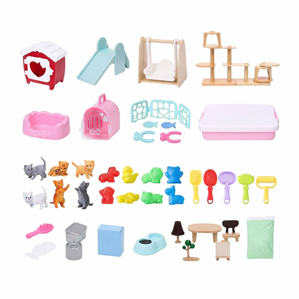 Набір сенсорний Lorfancy Cat Sandbox Toys Kids Play Sand Kit (35216150)