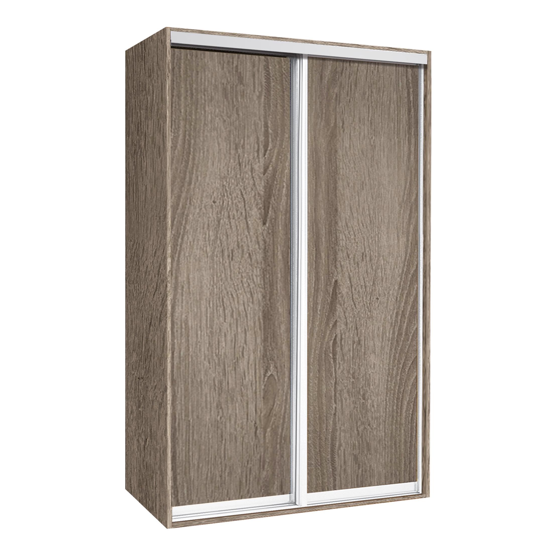 Шкаф-купе МФ Модерн двухдверный/односекционный ЛДСП 100х60х210 см Дуб винтаж