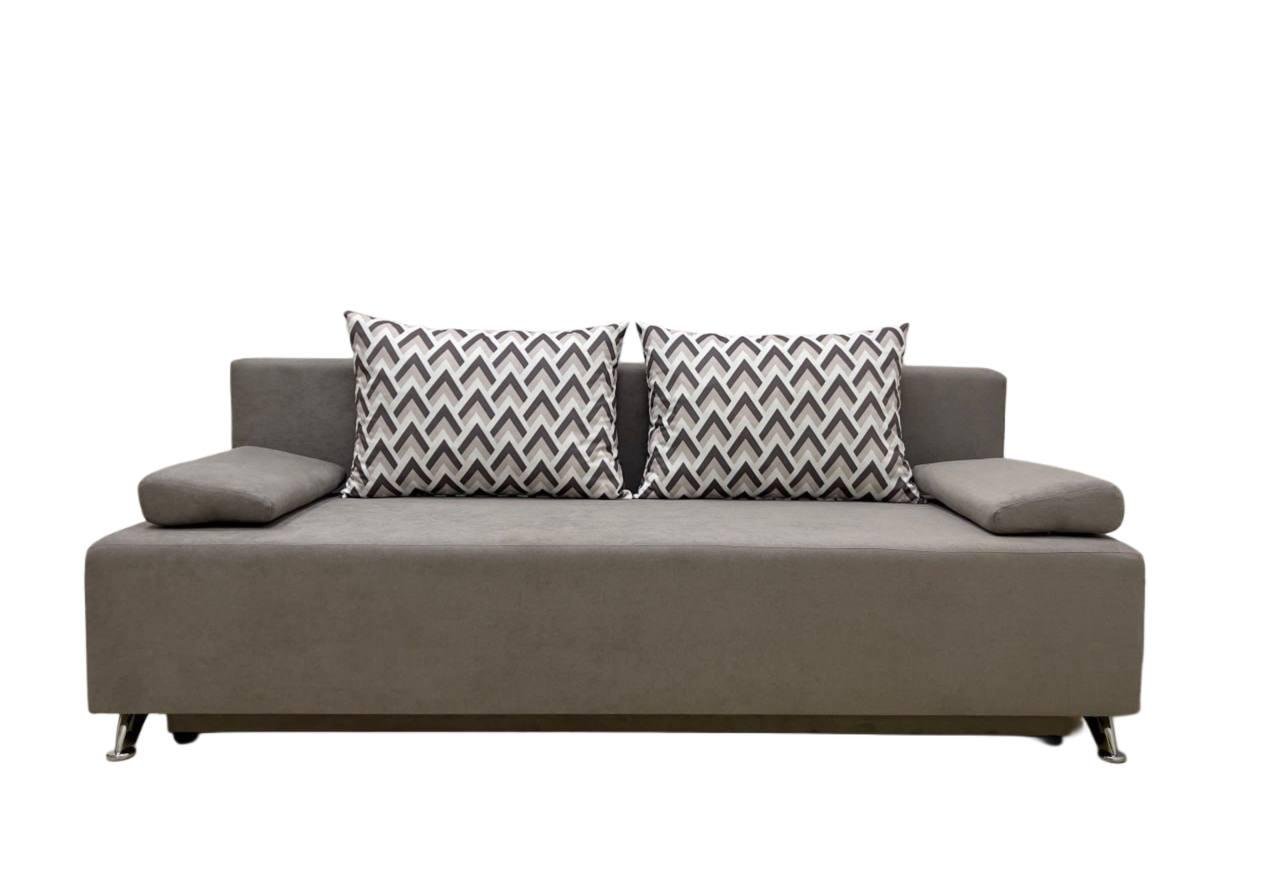 Диван Virkoni Танго єврокнижка Аляска 04/Олімп 01 189x83x71 см Попелястий/Принт (44704-01001050401)