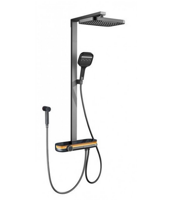Душевая система Shower set YLN16090L Черный с золотом (32010970)