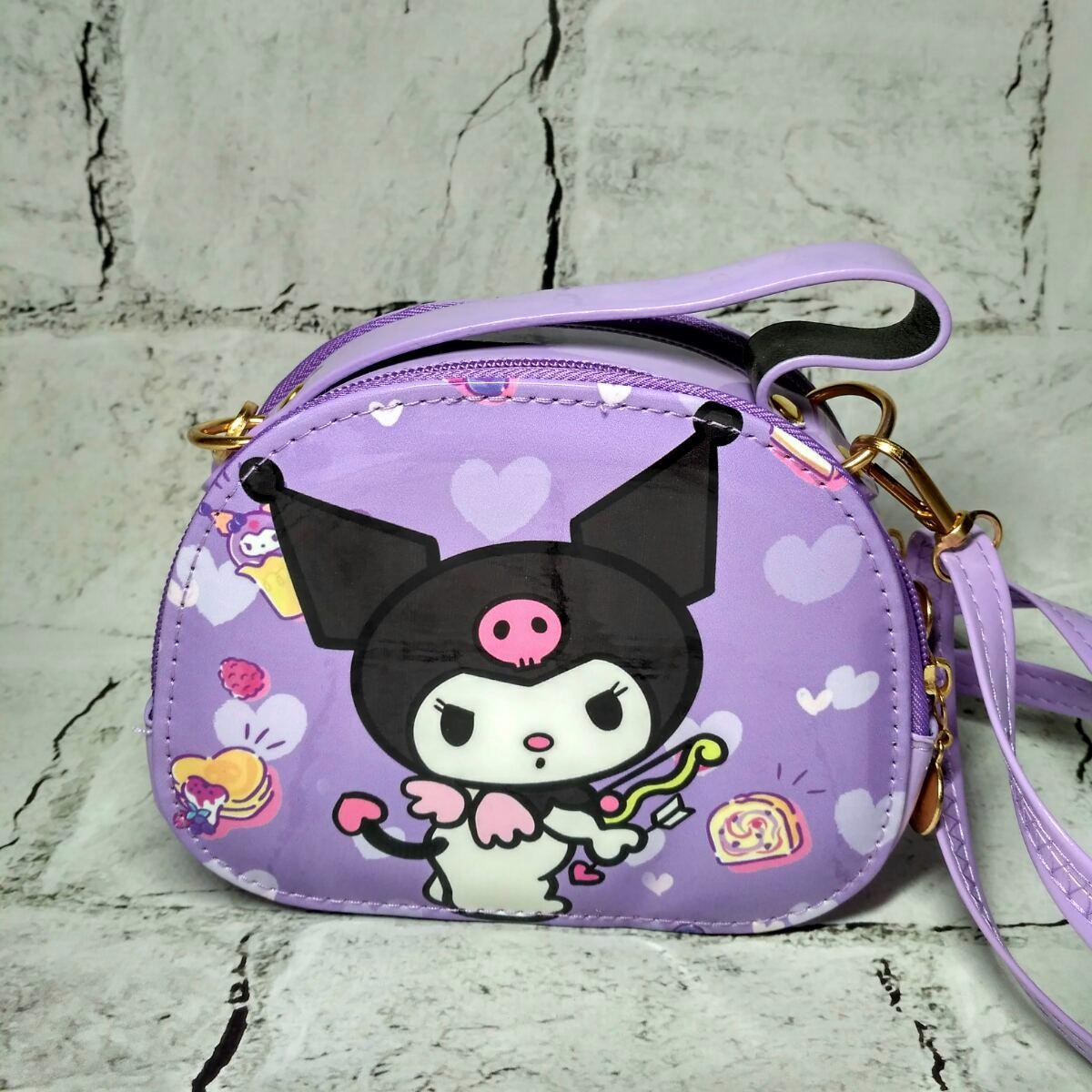 Сумочка дитяча лакова Куромі міні Бузковий (6906-29) - фото 1 Сумочка дитяча лакова Куромі міні Бузковий (6906-29) - фото 1