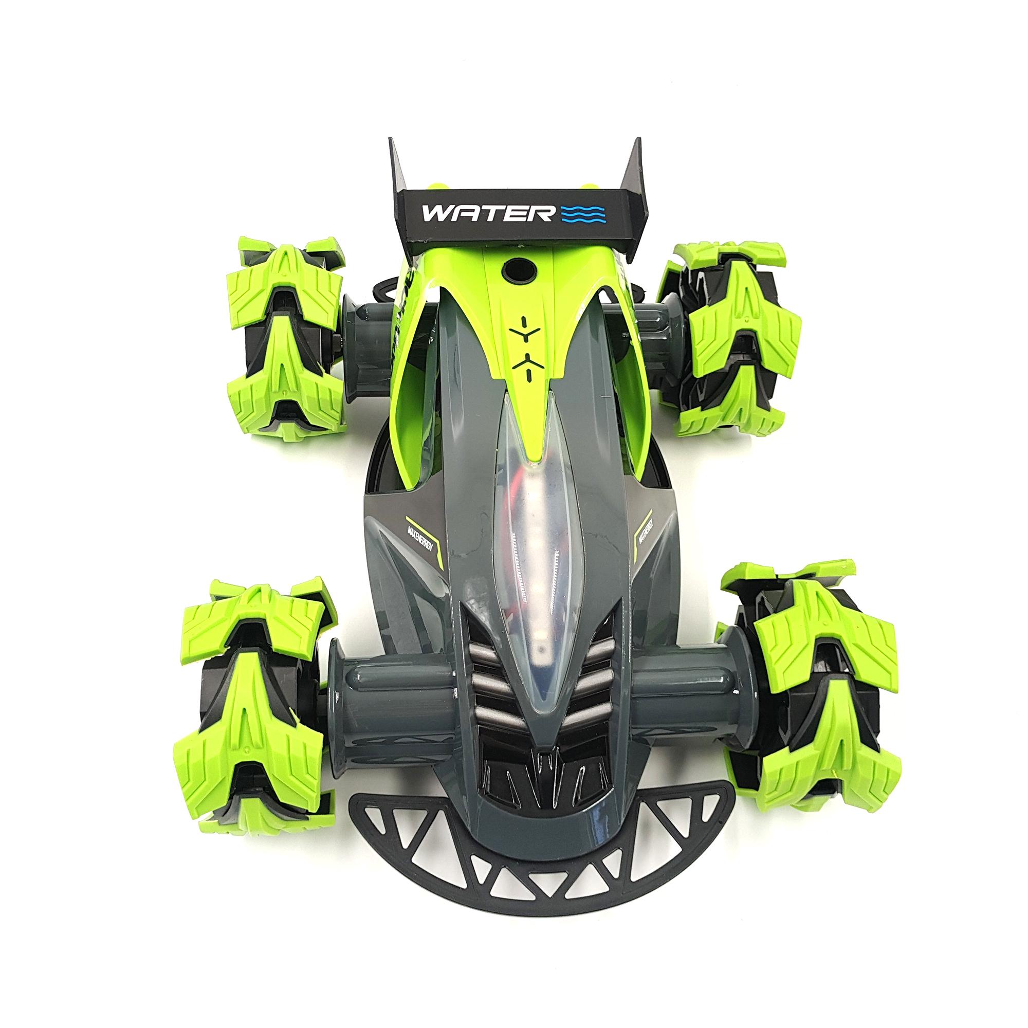 Машина гоночная трюковая AmirTure с озвучкой и подсветкой 30 см Зеленый (121037z) - фото 4 Машина гоночная трюковая AmirTure с озвучкой и подсветкой 30 см Зеленый (121037z) - фото 4