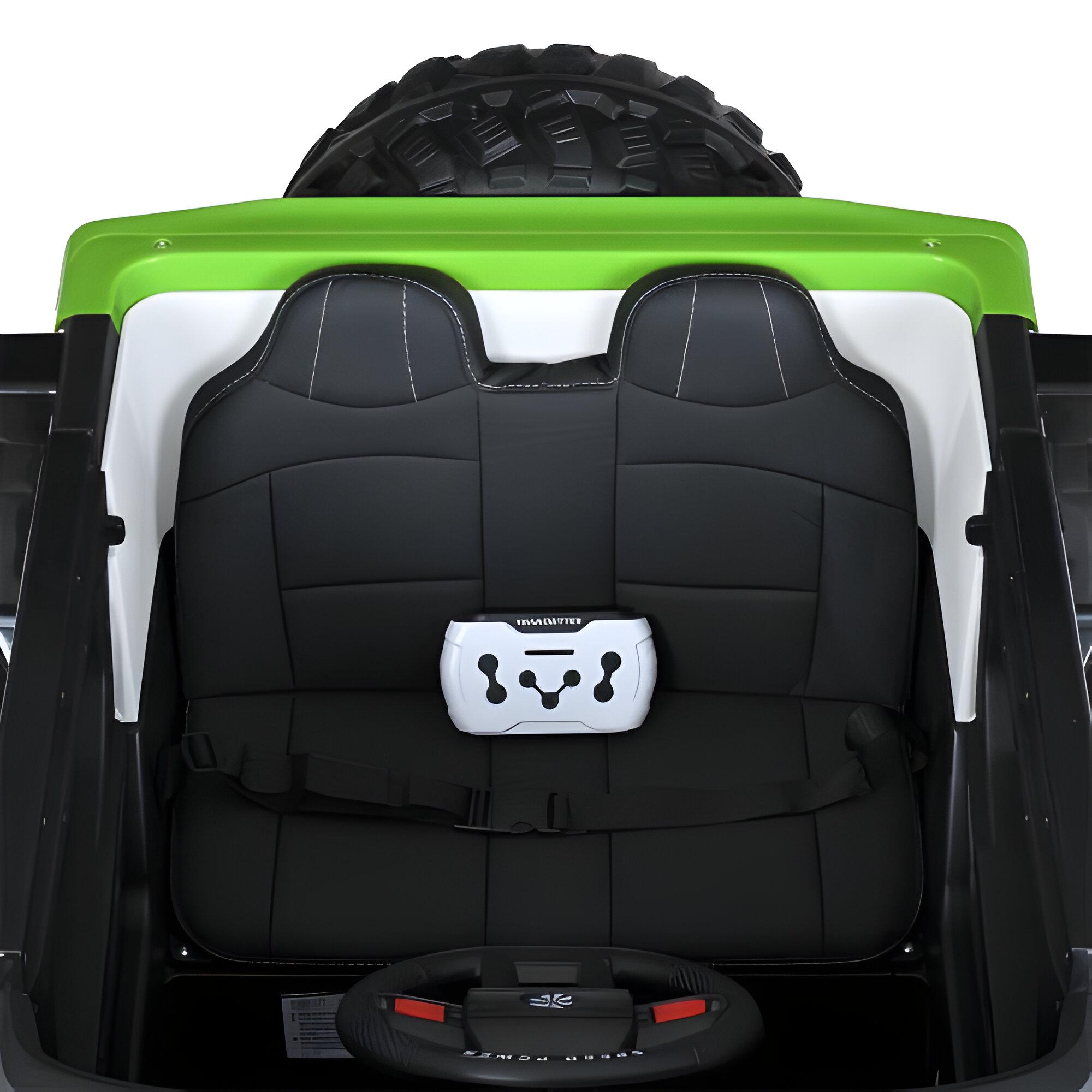 Детский электромобиль Джип Mercedes Bambi M 5912EBLR-1 с пультом управления и мягким сиденьем (27482040) - фото 5 Детский электромобиль Джип Mercedes Bambi M 5912EBLR-1 с пультом управления и мягким сиденьем (27482040) - фото 5