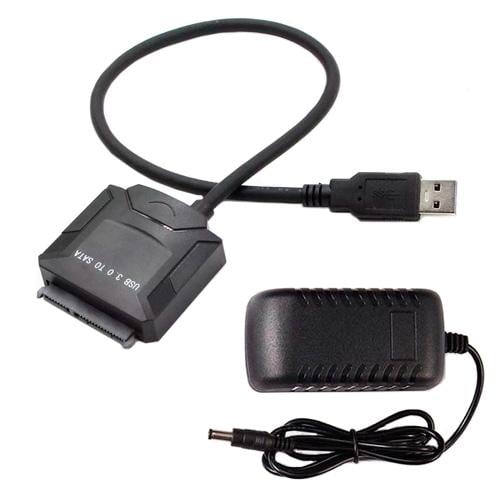 ᐉ Перехідник для жорсткого диска HDD SSD USB 3.0 to SATA 2,5/3,5