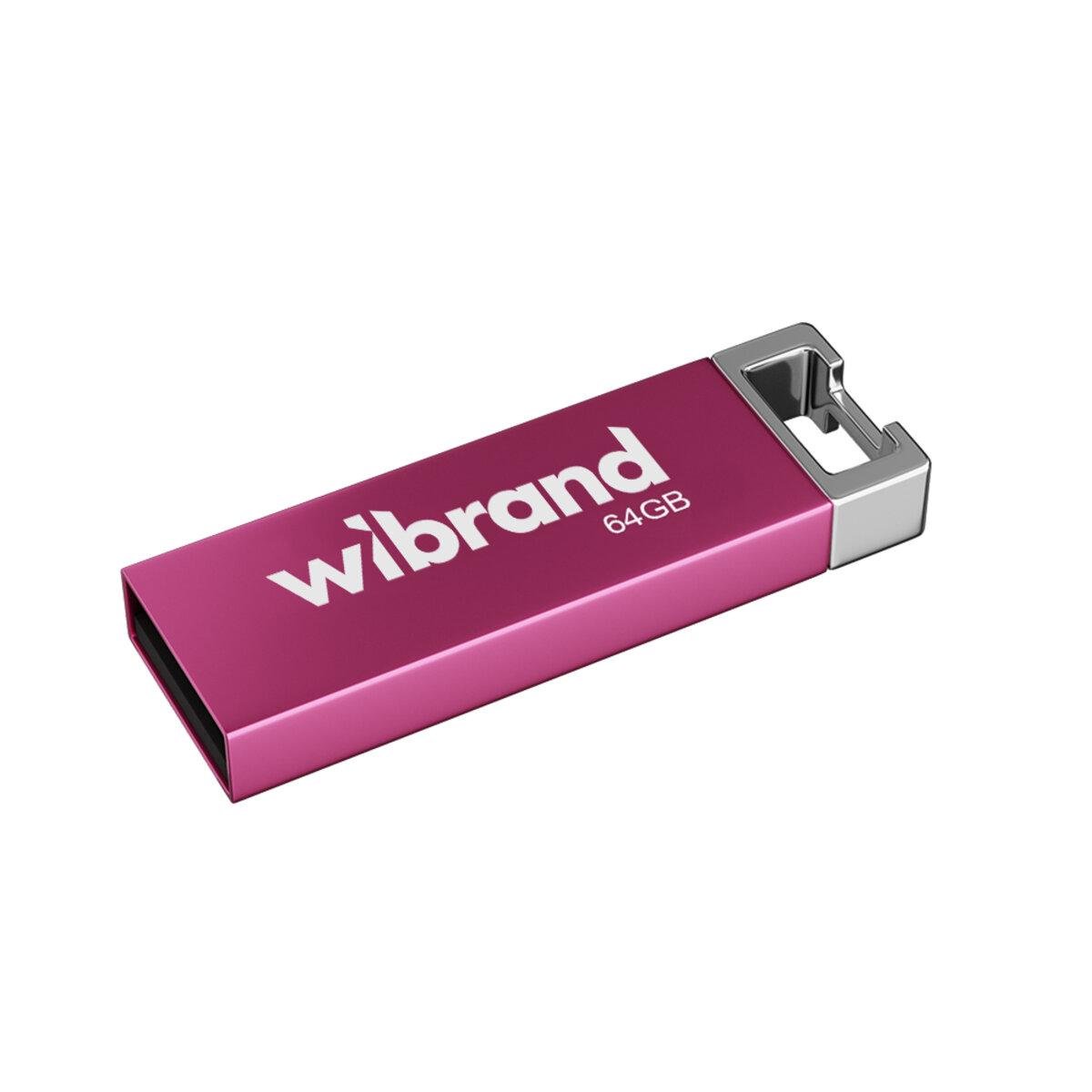 Флеш-пам'ять USB Wibrand Chameleon WI2.0/CH64U6P 64 Гб Pink